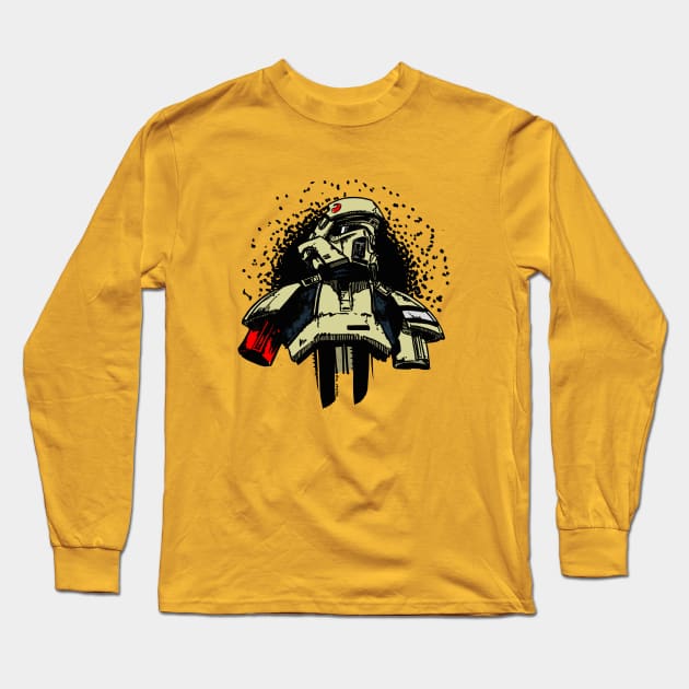 Beach trooper Long Sleeve T-Shirt by the_vtwins